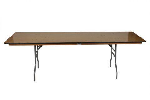 Table 8' rectangulaire - Chapiteaux Premium